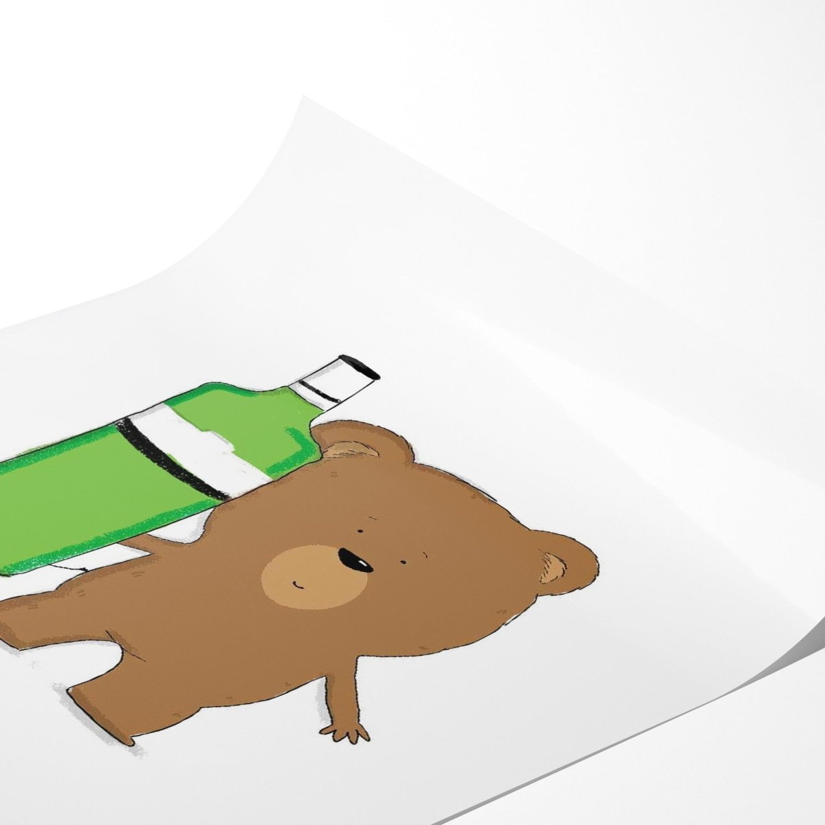 Gin & Bear It Print