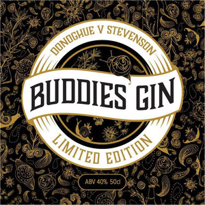 Limited Edition Donoghue v Stevenson 500ml Buddies Gin - Buddies Gin